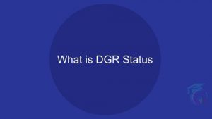 What is DGR Status